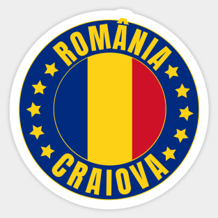 Craiova Romania Sticker